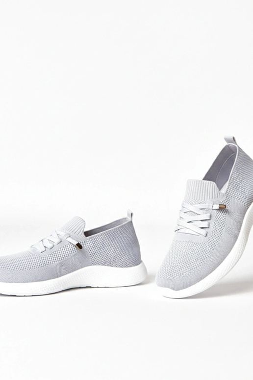 Baskets sportives grises pour femmes Léa