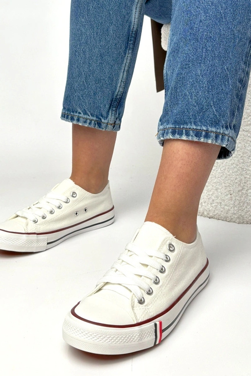 Baskets quotidiennes blanches Manon