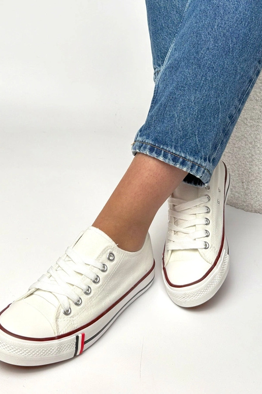 Witte casual sportschoenen Manon