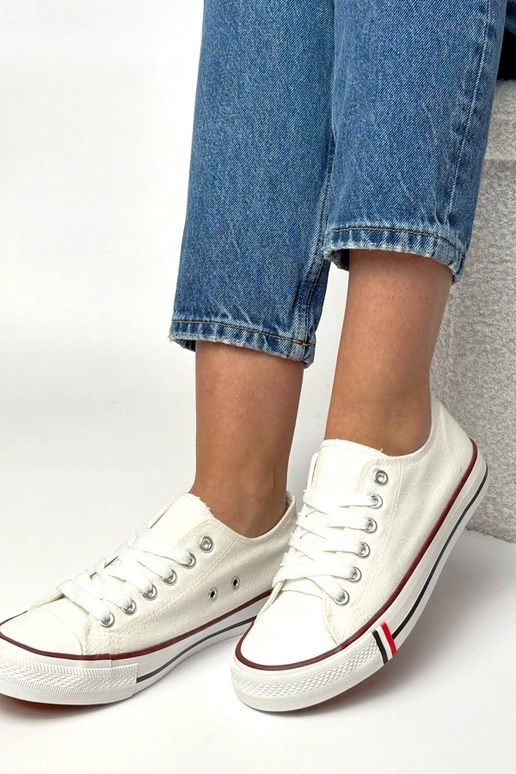 Witte casual sportschoenen Manon