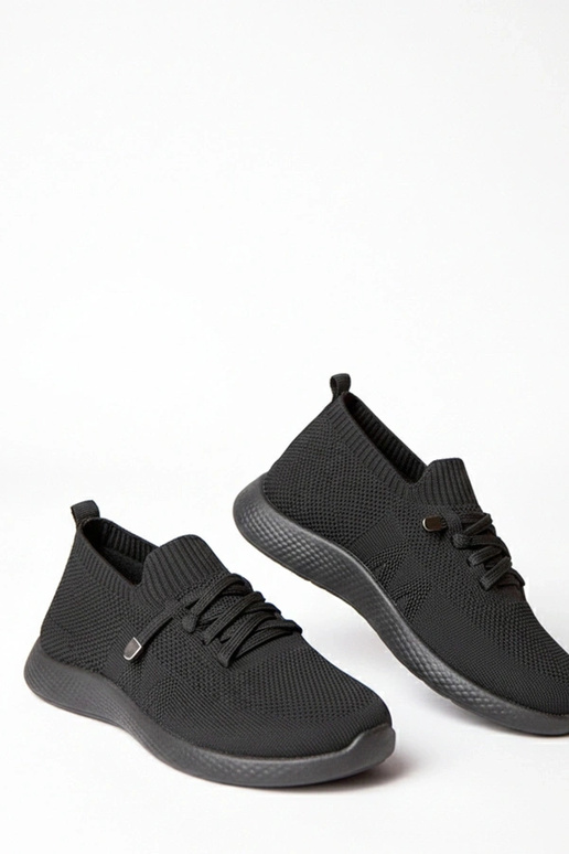 Zwarte dames sportschoenen Léa