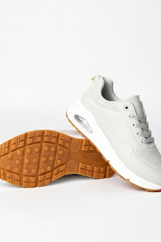 Graue Sneaker mit dicker Sohle Sylvie