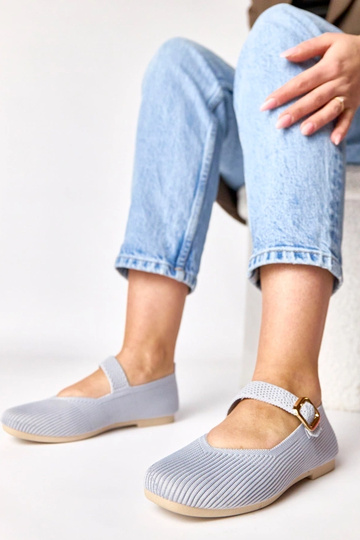 Ballerines en textile... 2