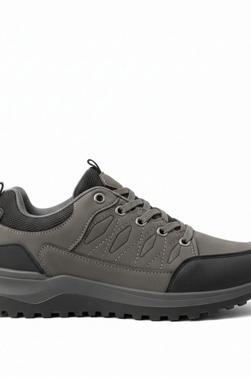 Grijze heren sneakers Leo