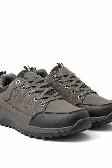 Grijze heren sneakers Leo 2
