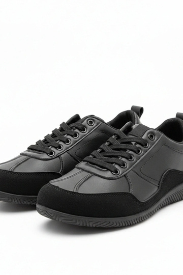 Baskets noires pour hommes... 2