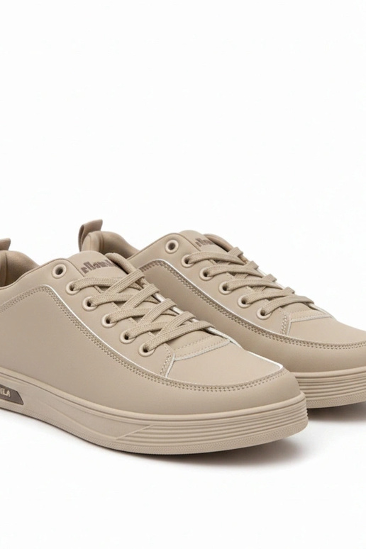 Baskets pour hommes sable avec lacets...