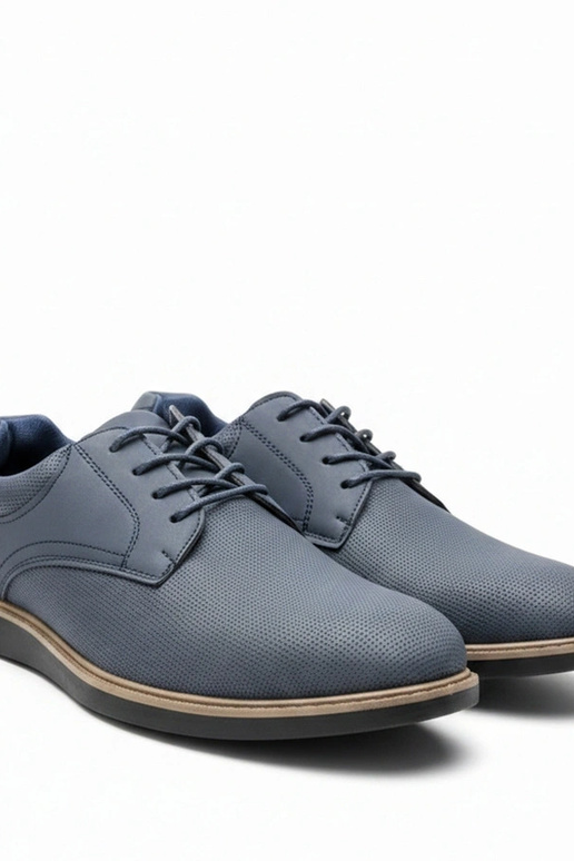 Dunkelblaue Herren-Halbschuhe Oscar