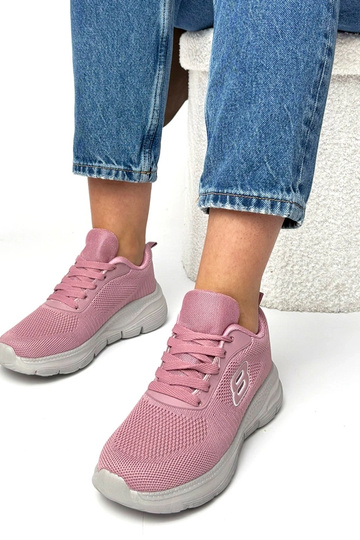 Roze sportieve schoenen met...
