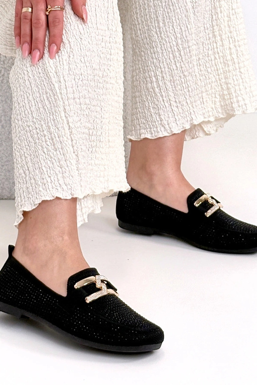 Ballerines en cuir couleur chocolat...