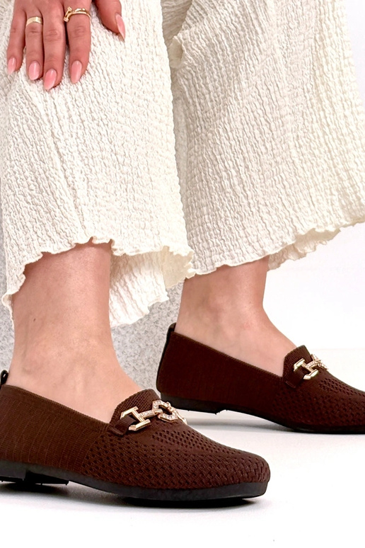 Ballerines en vison grises avec nœud...