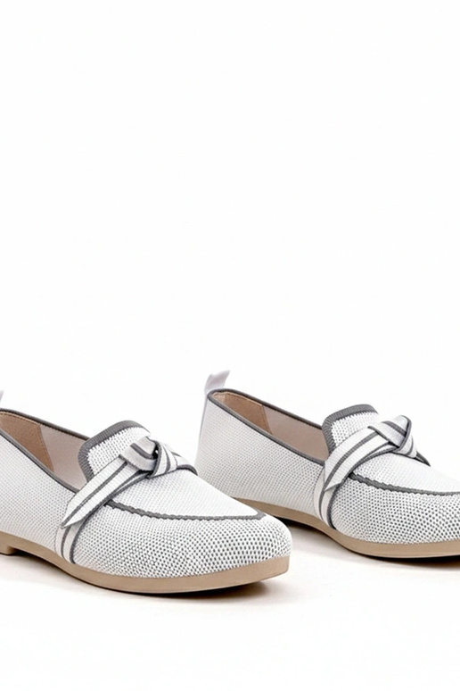 Ballerines en vison avec motif...