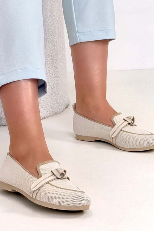 Ballerines en vison noires avec...