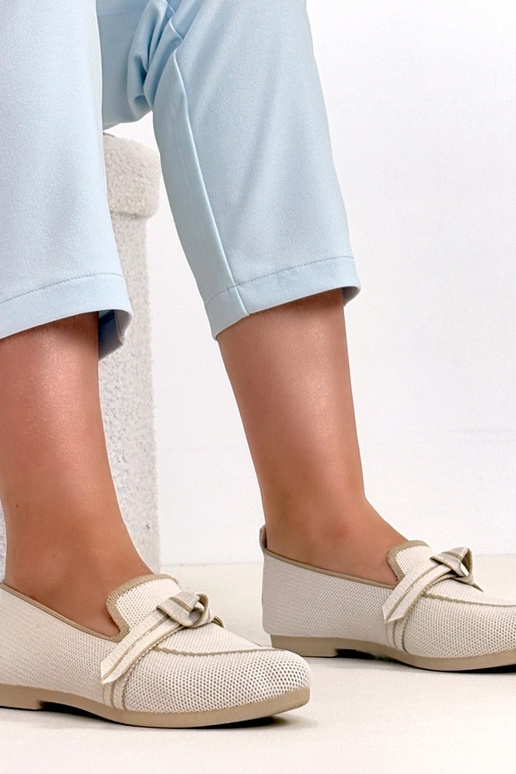 Ballerines en vison noires avec...