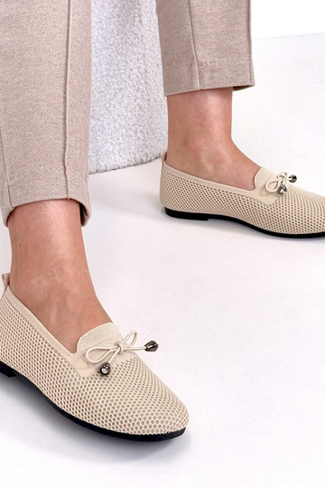 Mocassins en tissu noirs... 2