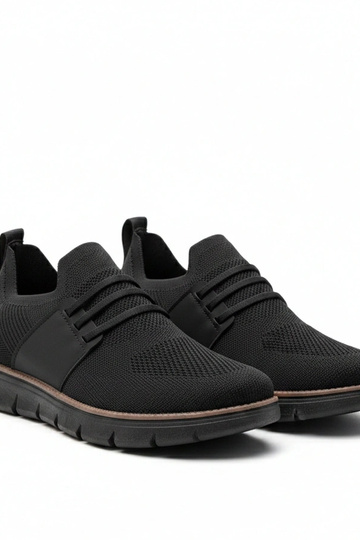 Zwarte herensneakers zonder... 2