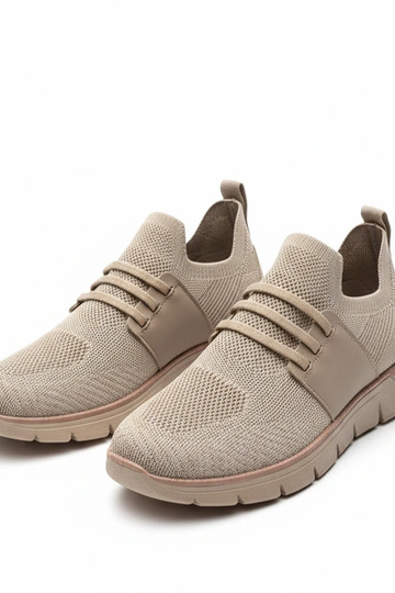 Baskets homme sable foncé sans lacets Ethan 2
