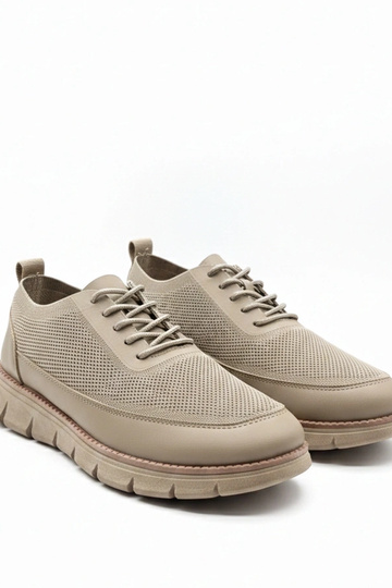 Beige herensneakers Mateo 2