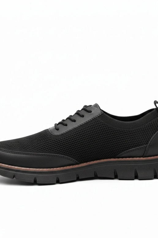 Schwarze Herren-Sportschuhe Mateo