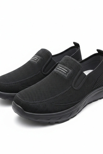 Baskets homme noires sans... 2