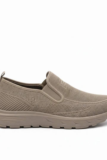 Bruine herensneakers zonder veters Sebastian 2