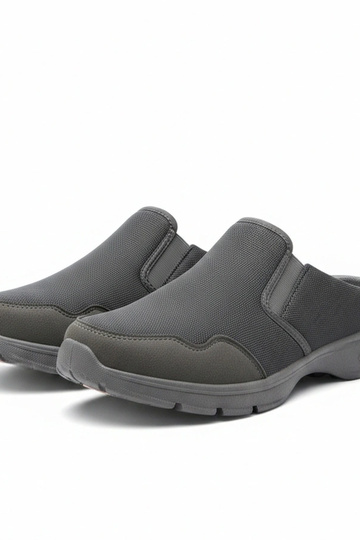 Grijze heren instapsneakers...