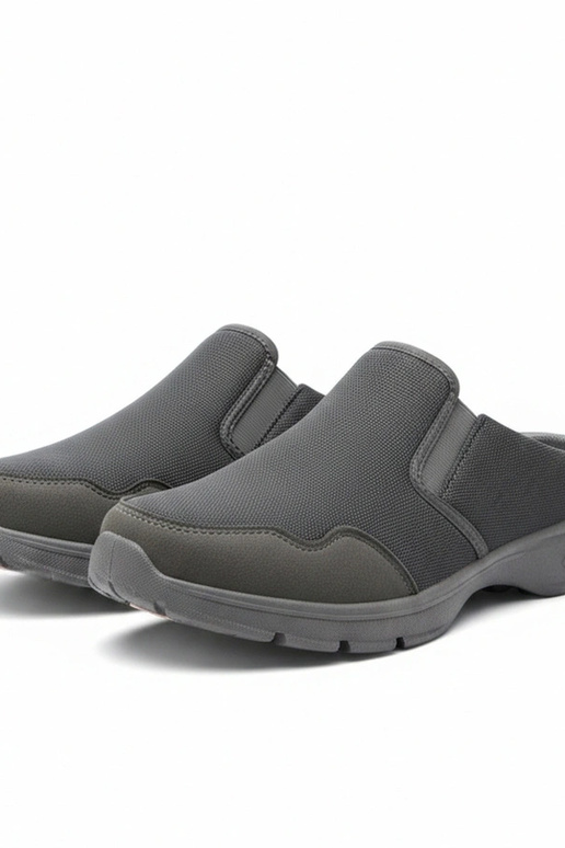 Baskets basses grises pour homme sans...