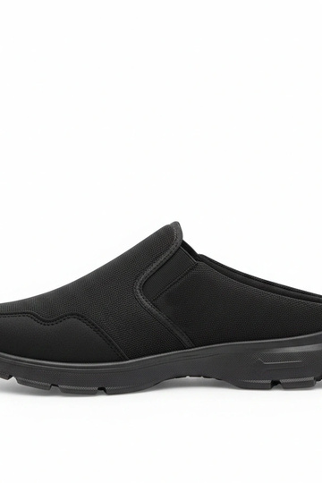 Zwarte heren instapsneakers...