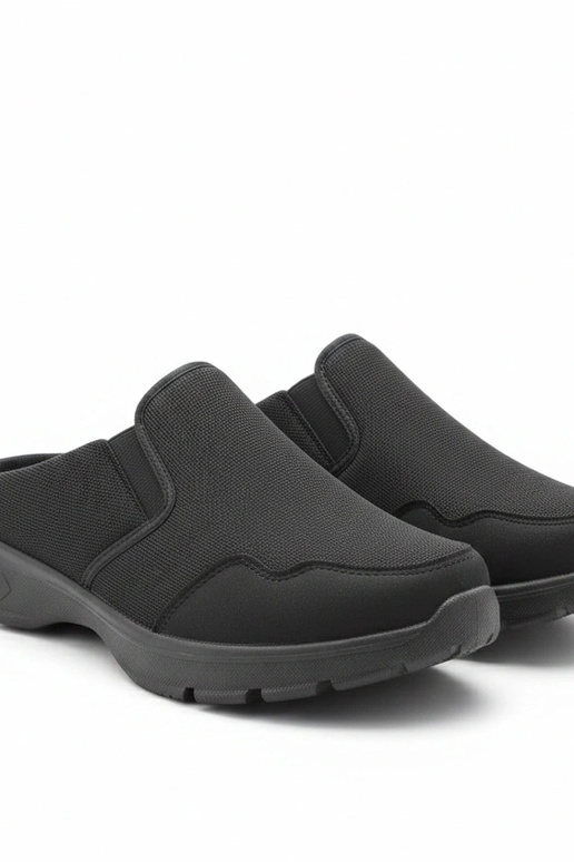 Baskets basses noires pour homme sans...