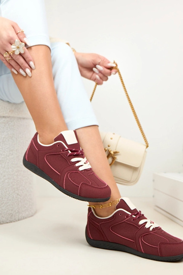 Baskets de basketball pour femmes couleur vin Amaryllis 2