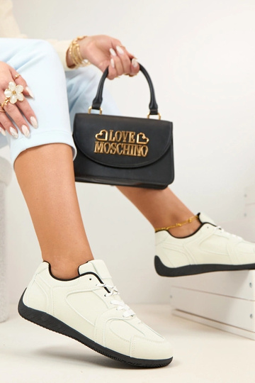 Witte dames basketbalsneakers Amaryllis 2