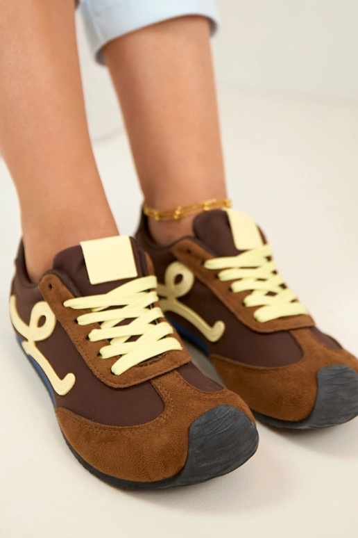 Braune Damen Barfuß Sportschuhe