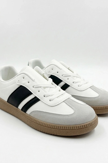 Baskets de sport blanches pour hommes Juno