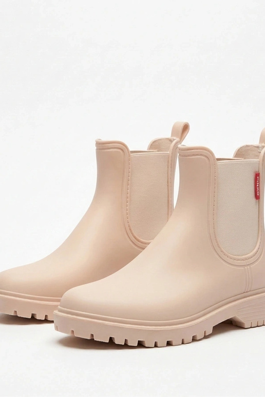 Bottes en caoutchouc sable Alba