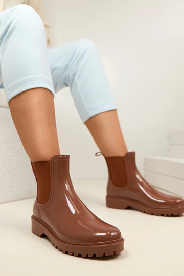 Braune Gummistiefel Alba 2