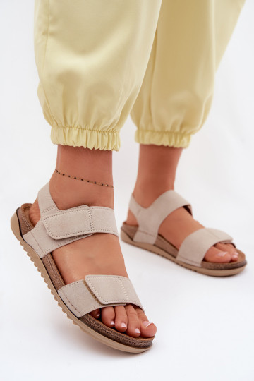 Vrouwen sandalen Inblu AA000070 in sandkleur