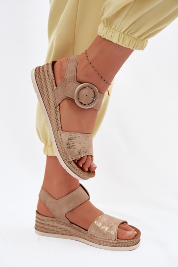 Vrouwen sandalen Inblu RV000013 in bruin