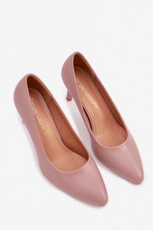 chaussures à talons hauts Eko Peau Sergio Leone 1336 LaÀendoÀe