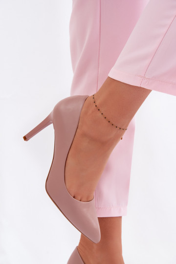 Escarpins en simili cuir Sergio Leone 1339 couleur lavande
