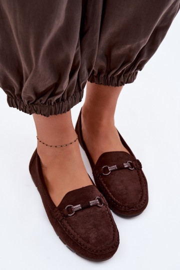 Mocassins Appartement pour femmes CzekoladoÀe Olisa