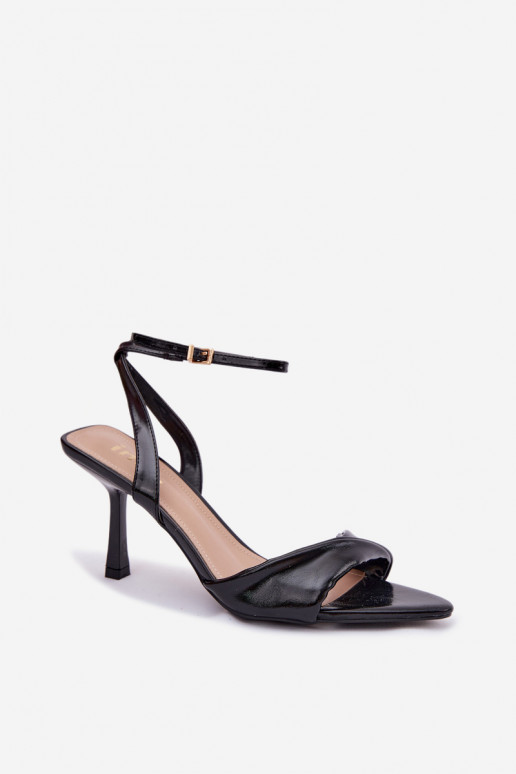 Dames sandalen met dunne hakken van ecoleer zInart Sedira