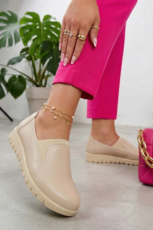 Bottines en sable à talon bas Isolde