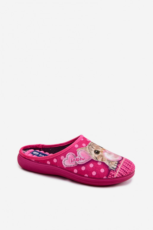 Chaussons Féminin ChatonGumą BalonoÀą Inblu EC000093 couleur rose