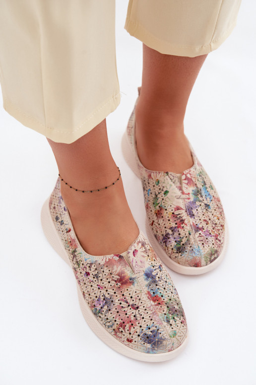 Daim ajouré chaussures Féminin Couleurs différentes Eliva