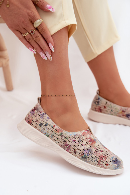 Daim ajouré chaussures Féminin Couleurs différentes Eliva