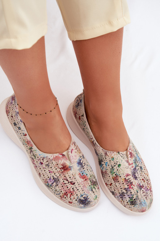 Daim ajouré chaussures Féminin Couleurs différentes Eliva