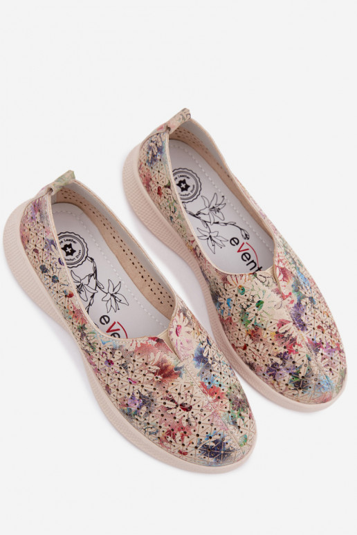 Durchbrochenes INildleder Schuhe Feminin Verschiedene Farben Eliva