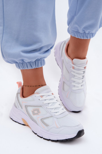 Witte dames sportschoenen LOTTO KITAURA