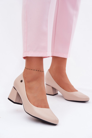 Vinceza 62292 sandfarbene Schuhe mit Absätzen 2