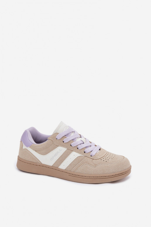 Chaussures modèle baskets Féminin O`NEILL IONE DANSOMEN LODANS 90261001.19K beige